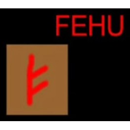 Видеозаклинание 1 типа - Руны - Руна Феху &laquo;Магия Рун&raquo; (Руны Победы)