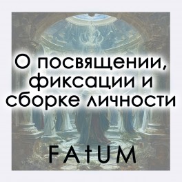 О Посвящении, фиксации и сборке личности (Алексей Fatum) &mdash; электронная книга