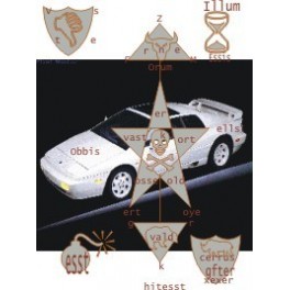 Защита машины автомобиля (активная) &mdash; электронная мандала